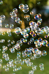 Image showing Soap bubbles