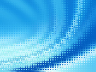 Image showing Blue abstract background