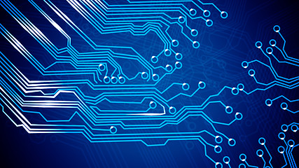 Image showing Circuit board Background.