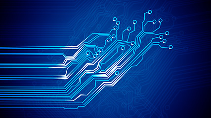 Image showing Signals of Circuit Board.