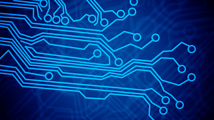 Image showing Abstract Circuit Board 