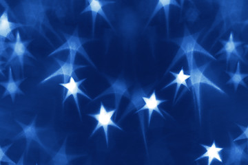 Image showing Holiday background with stars