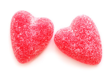 Image showing Candy hearts