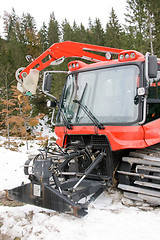 Image showing snowcat