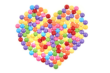 Image showing color candy heart