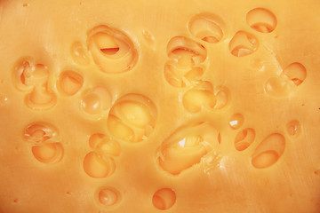 Image showing emental cheese background