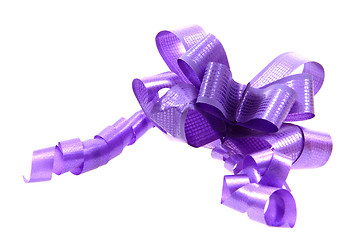 Image showing violet ribbon 