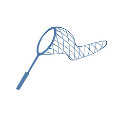 Image showing Net for butterflies or fish