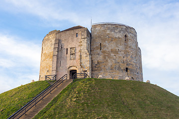 Image showing Cliffords Tower in York