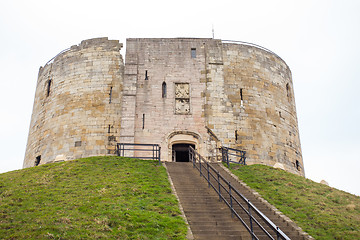 Image showing Cliffords Tower in York