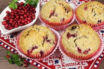 Image showing Homemade muffins