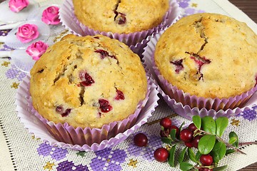 Image showing Homemade muffins