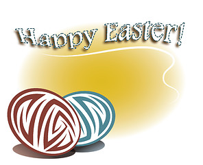 Image showing card for Easter