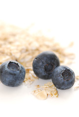 Image showing Blueberry oats