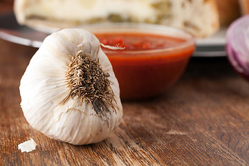 Image showing Garlic Bulb
