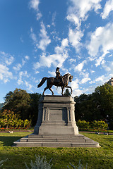 Image showing Boston George Washington Statue