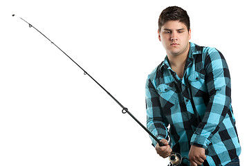 Image showing Teenage Fisherman