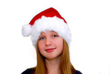 Image showing Chrismas girl