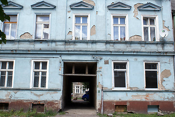 Image showing Blue house