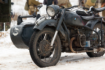 Image showing BMW R75 motorcircle