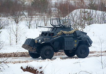 Image showing Light armored reconnaissance Sd.Kfz.222