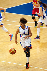 Image showing Katerina Keyru (4) dribble