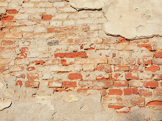 Image showing Old grunge wall