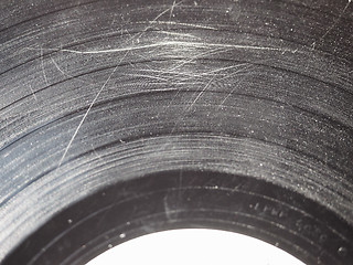 Image showing Scratched record