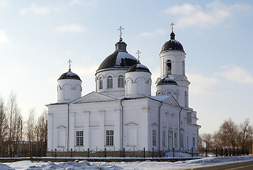 Image showing Orthodox Cathedral of Elijah the Prophet,  Soltsy. Russia