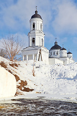 Image showing Orthodox Cathedral of Elijah the Prophet,  Soltsy. Russia