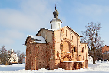 Image showing View of old church in Veliky Novgorod, Russia.