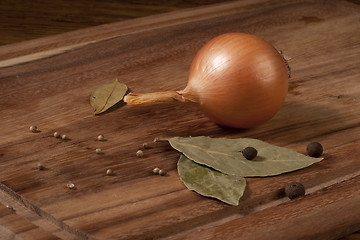 Image showing Composition with onion