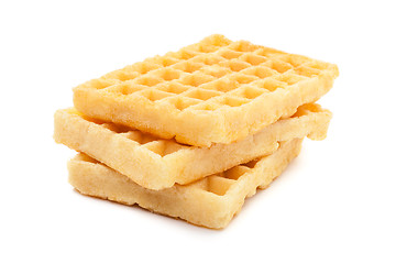 Image showing Belgian waffles