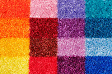 Image showing Colored carpet