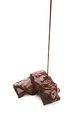 Image showing Melted chocolate