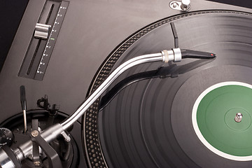 Image showing Dj’s turntable