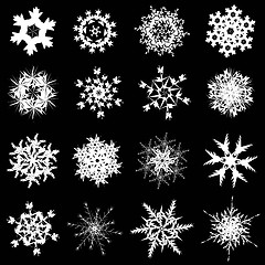 Image showing Snowflakes