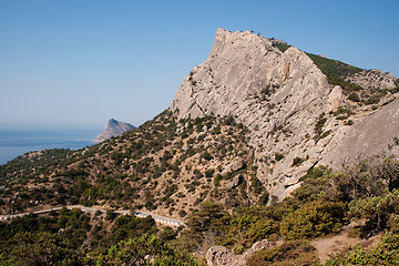 Image showing Mountain spine