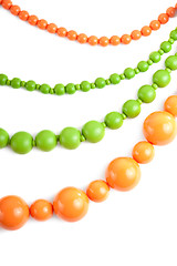 Image showing Colored nacklace