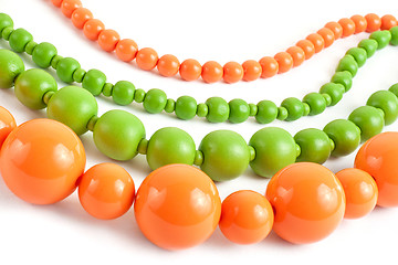 Image showing Colored nacklace