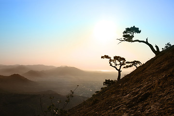 Image showing Sunrise in Crimea