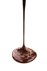Image showing Melted chocolate