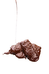 Image showing Melted chocolate