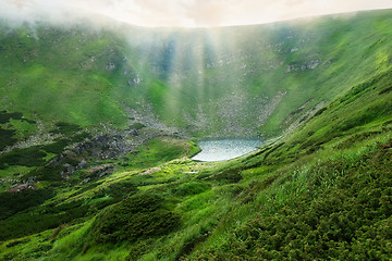 Image showing Mountain lake