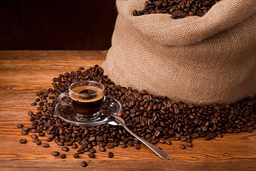 Image showing Coffee still life