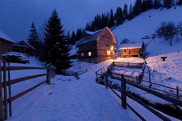 Image showing Mountainous house