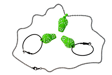 Image showing Original chain and earring 