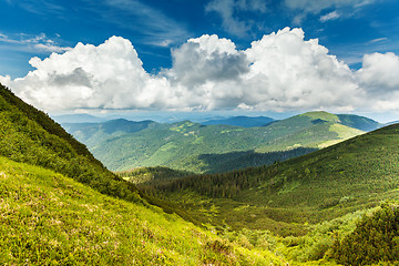 Image showing Carpathian mountains