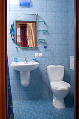 Image showing Hotel bathroom