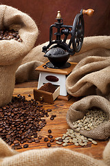 Image showing Coffee still life